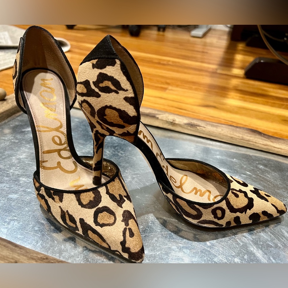 Women’s animal print pumps  - Sam Edelman